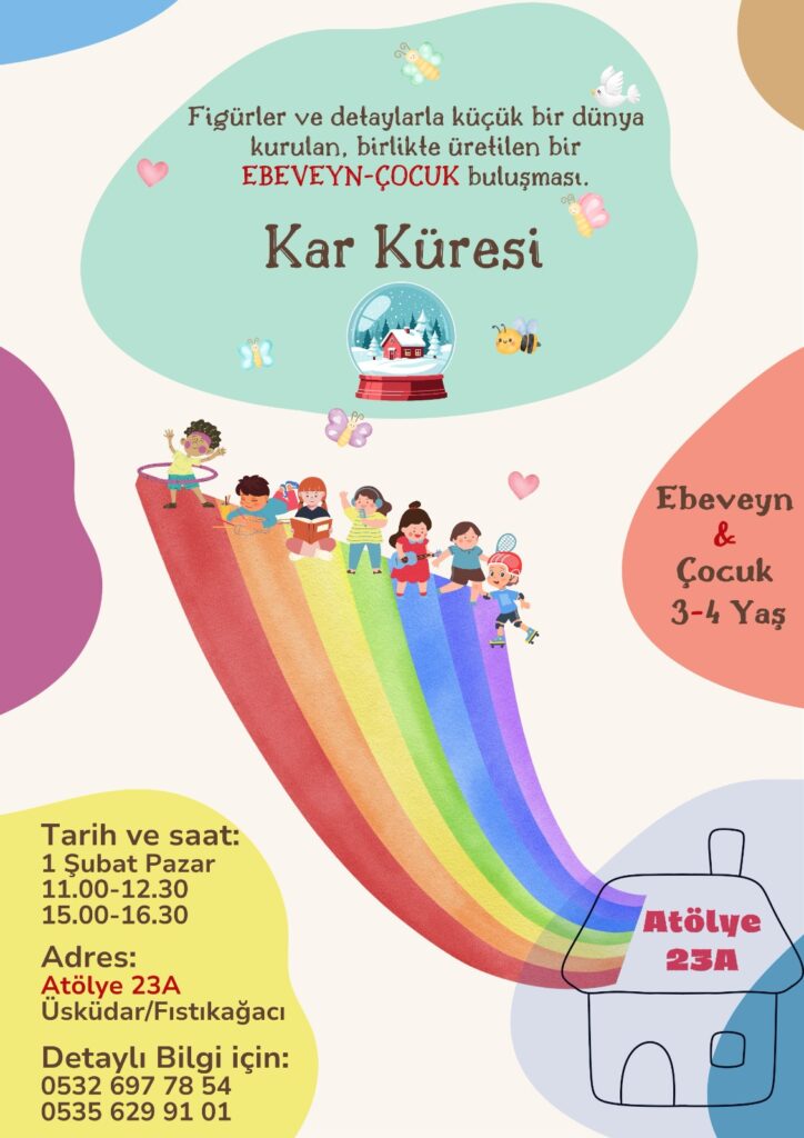 çocuklar ve gökkuşağı